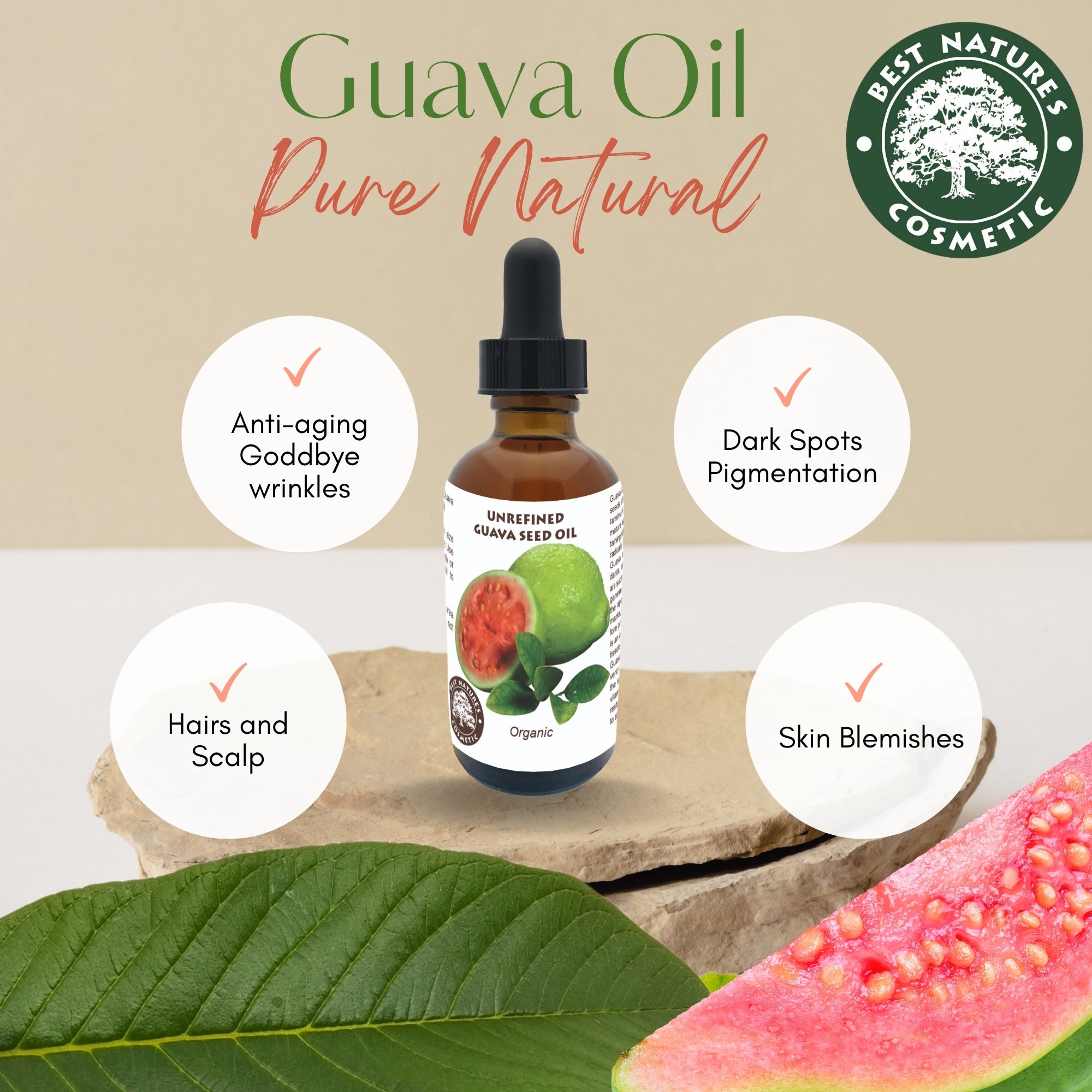 Guavakernöl – Bio, kaltgepresst & unraffiniert
