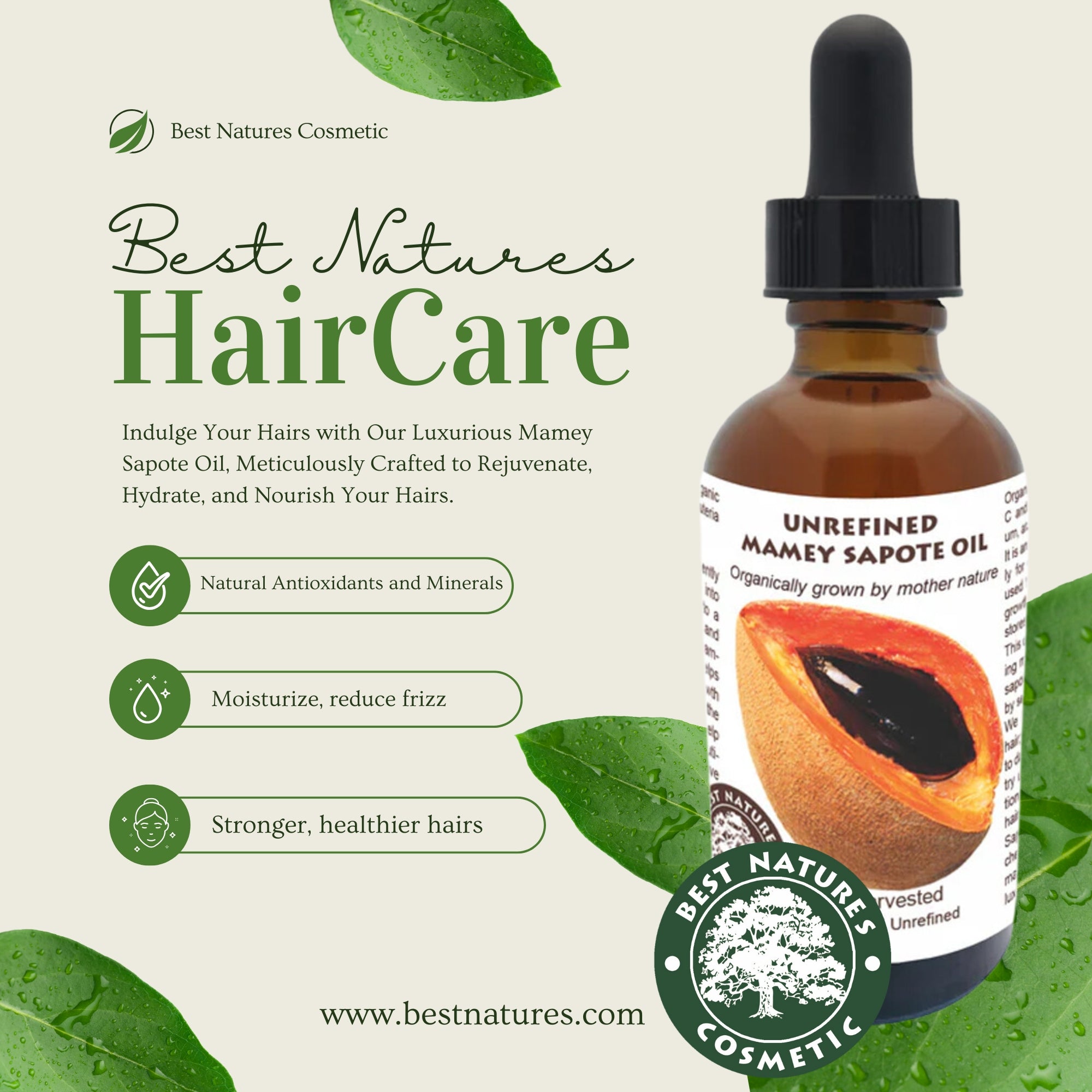Mamey-Sapote-Öl – Bio, kaltgepresst & unraffiniert