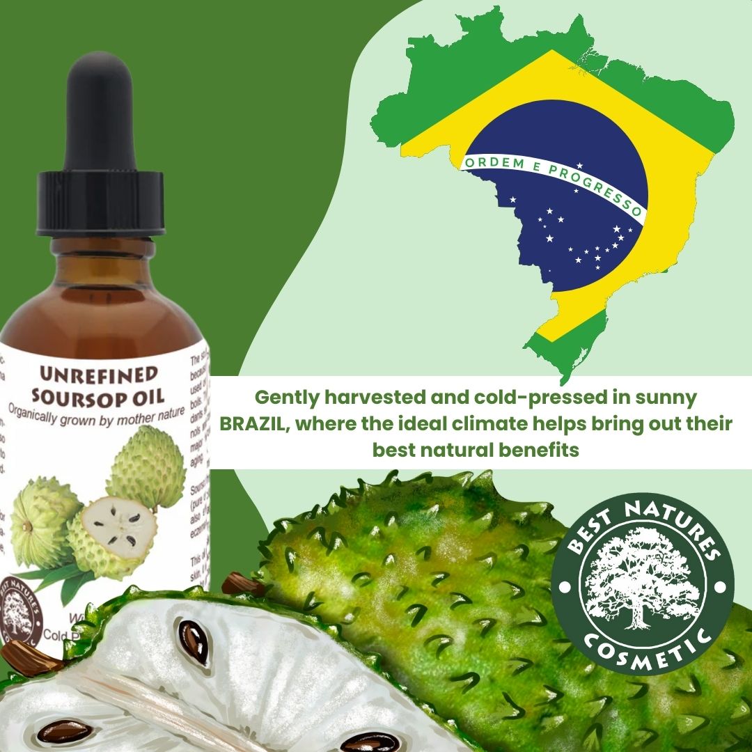 Soursop-Öl (Graviola/Guanábana) – Bio, kaltgepresst & unraffiniert
