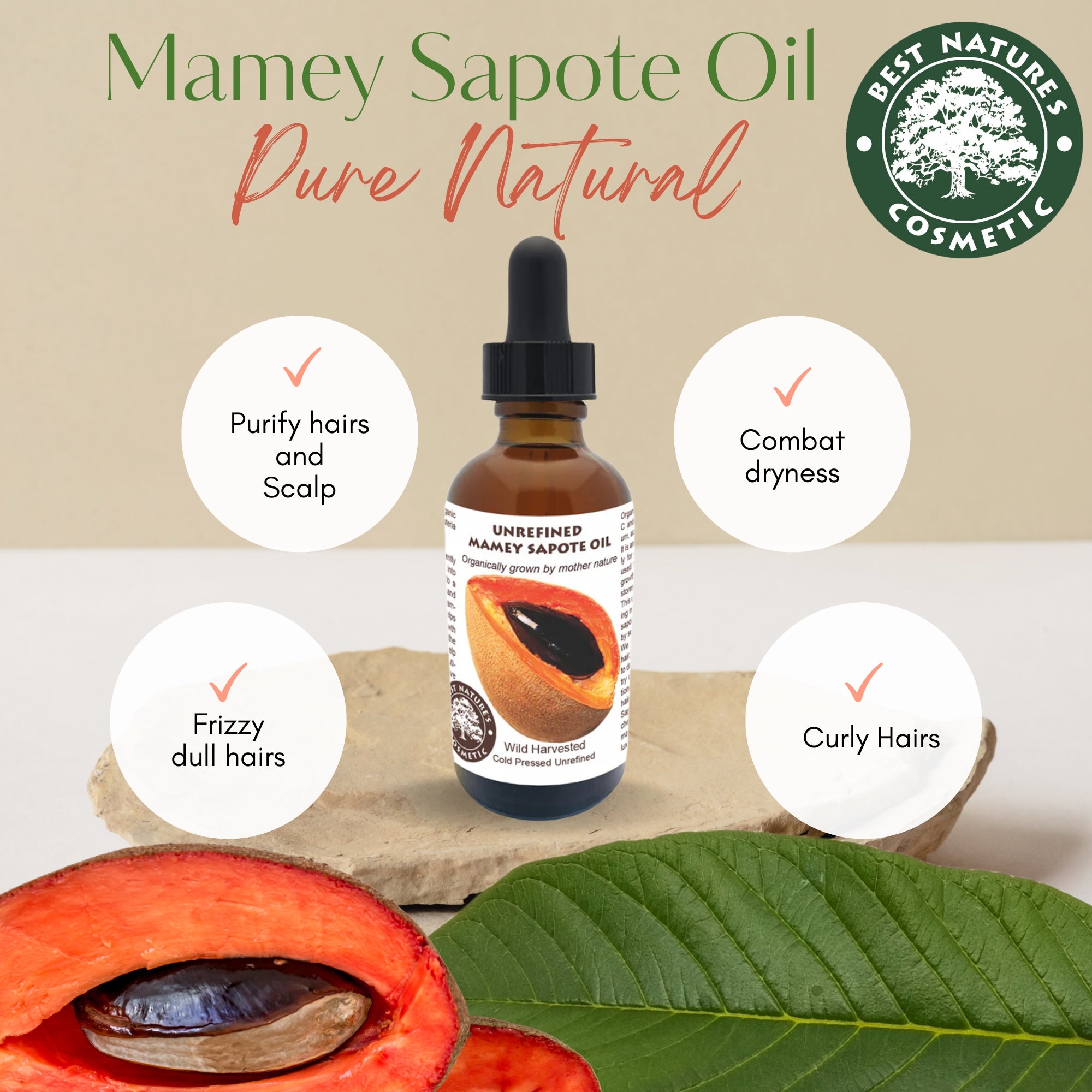 Mamey-Sapote-Öl – Bio, kaltgepresst & unraffiniert